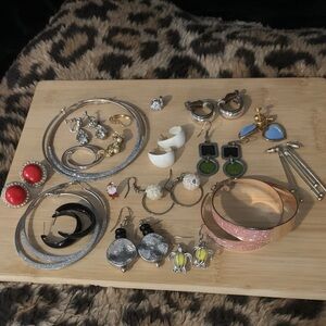 Assorted Earring Craft Lot
